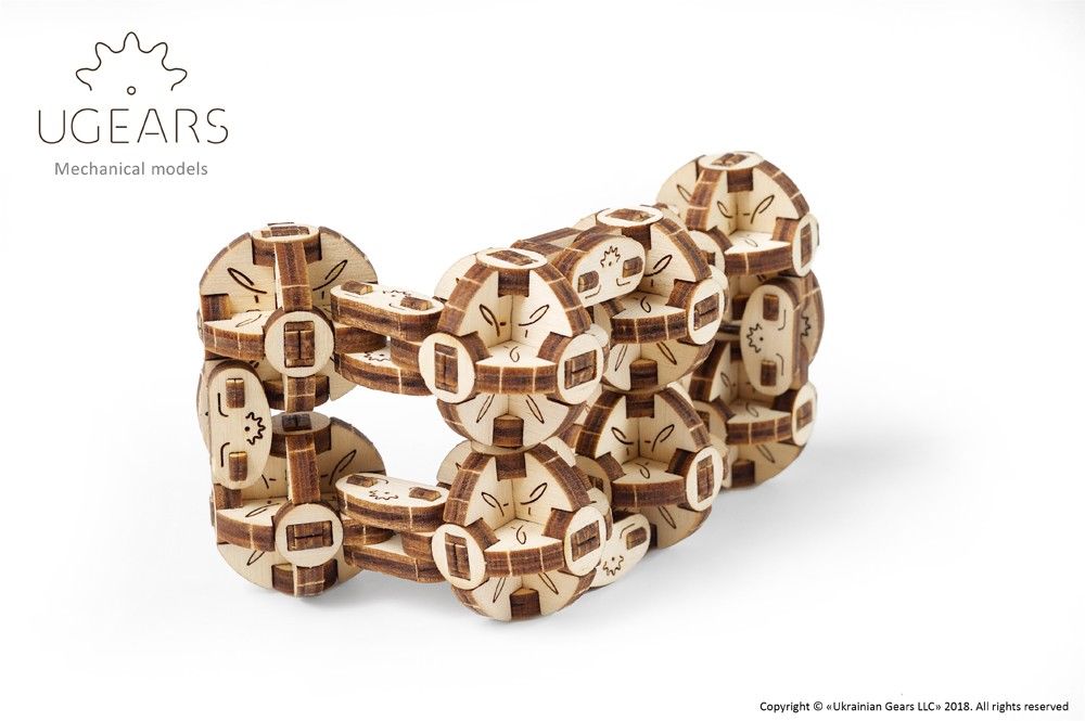 UGears Flexi-Cubus - 144 pieces (Easy) - Click Image to Close