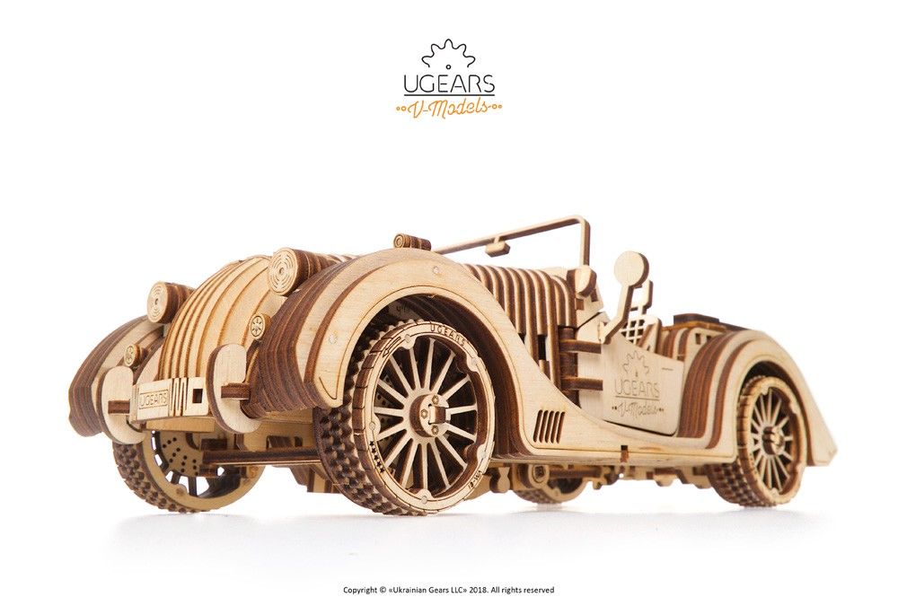 UGears Roadster VM-01 - 437 pieces (Advanced)