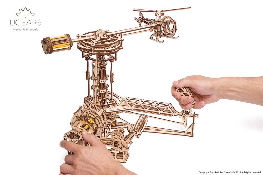 UGears Aviator - 726 pieces (Advanced)