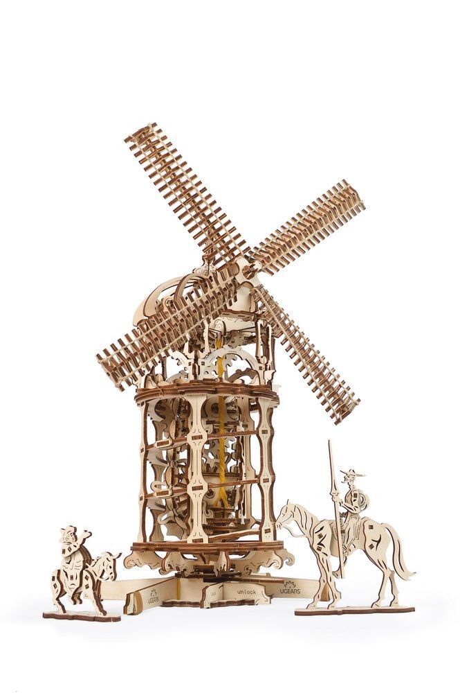 UGears Tower Windmill - 585 pieces - Click Image to Close