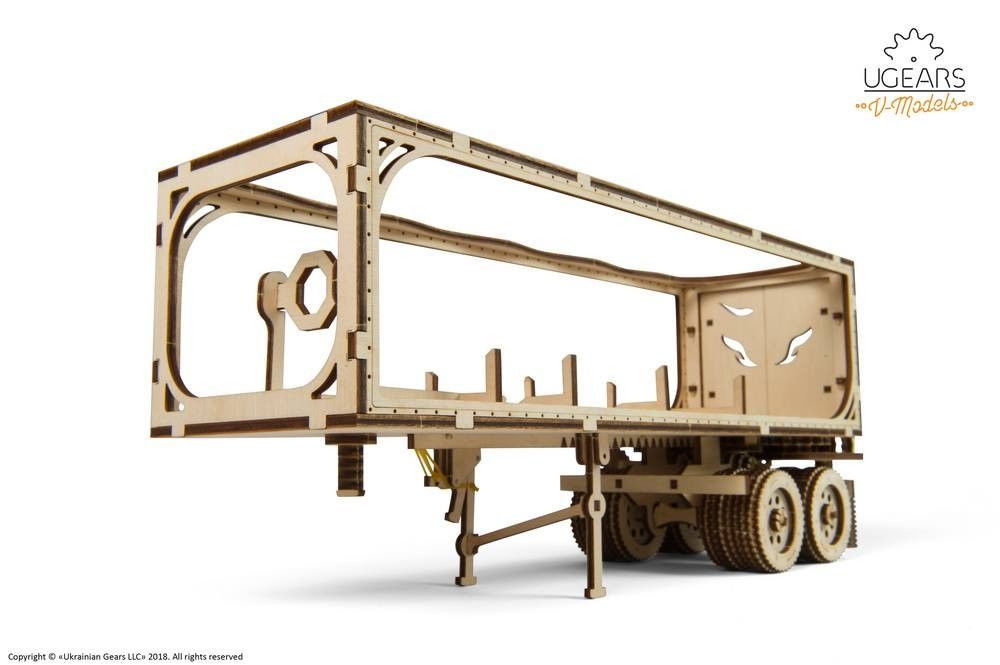 UGears Trailer for Heavy Boy Truck VM-03 - 138 pieces (Medium) - Click Image to Close