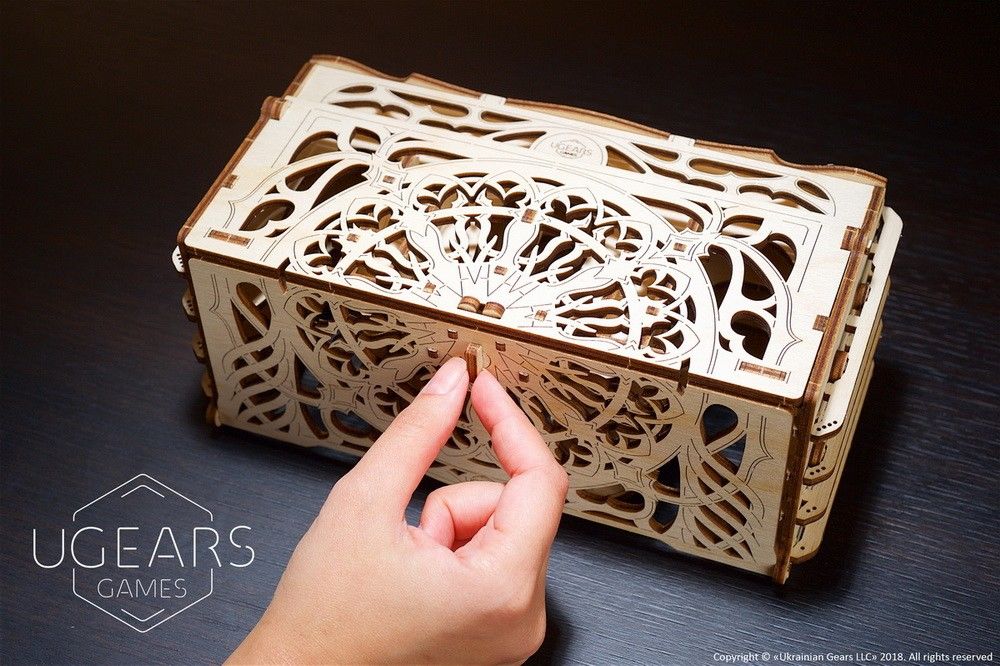 UGears Card Holder - 77 pieces - Click Image to Close