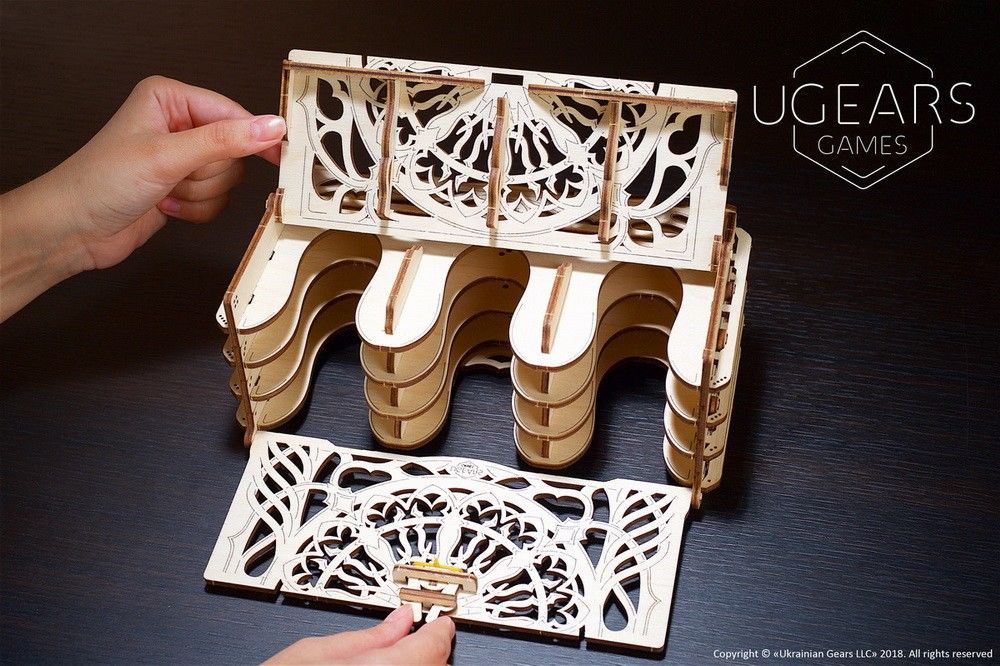 UGears Card Holder - 77 pieces - Click Image to Close