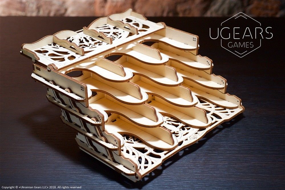 UGears Card Holder - 77 pieces - Click Image to Close