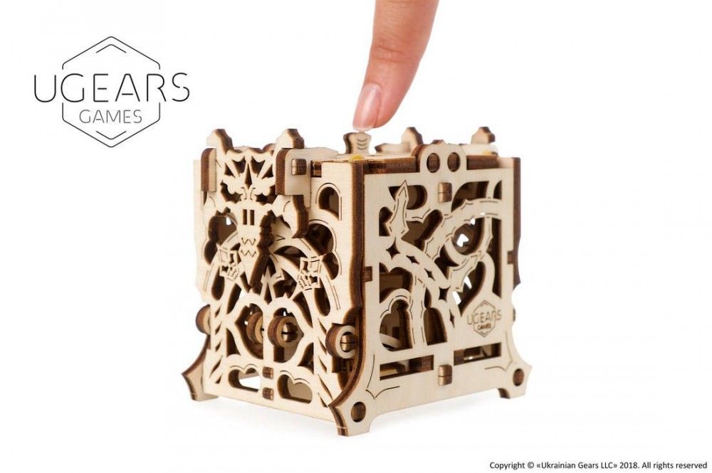 UGears Dice Keeper - 62 pieces - Click Image to Close