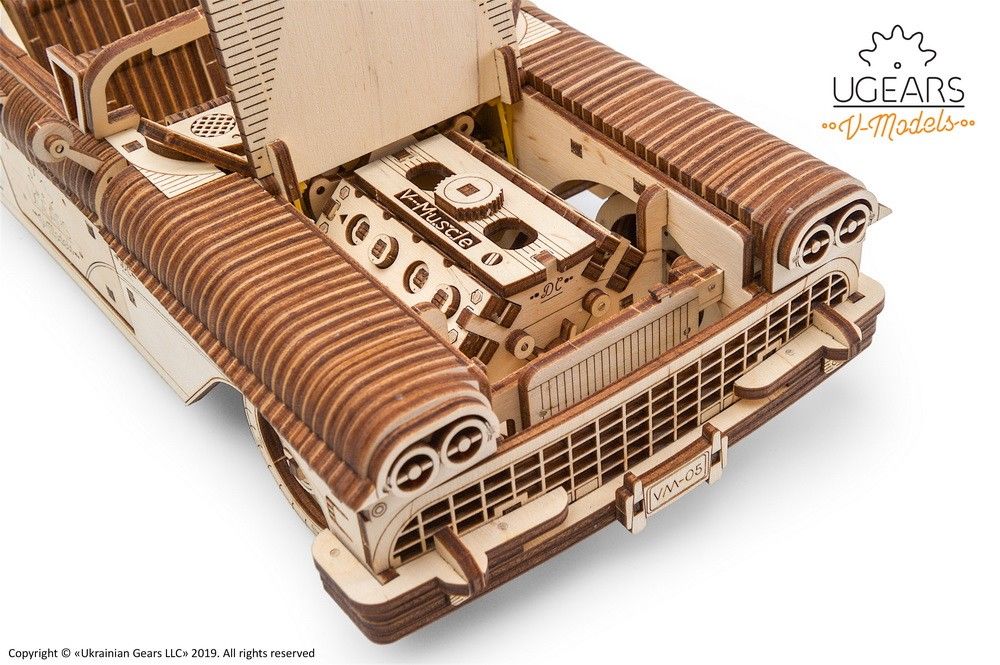 Ugears Dream Cabriolet VM-05 - 735 Pieces