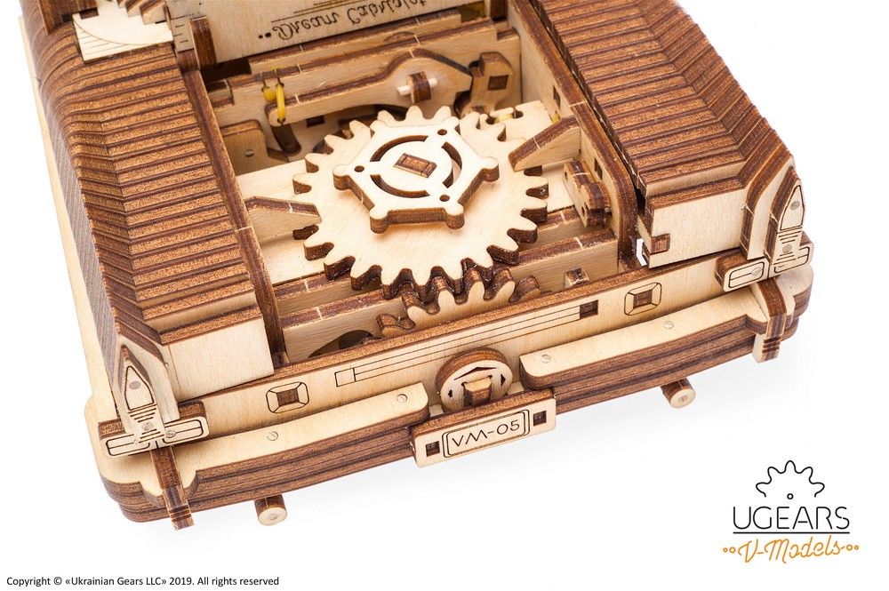 UGears Dream Cabriolet VM-05 - 739 pieces (Advanced) - Click Image to Close