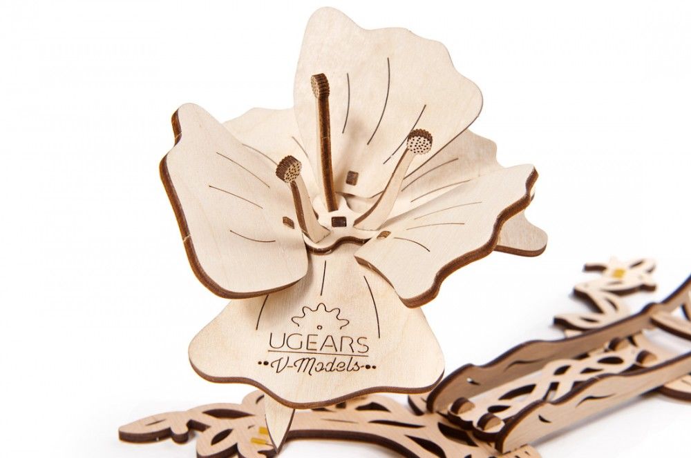 UGears Butterfly - 161 pieces - Click Image to Close