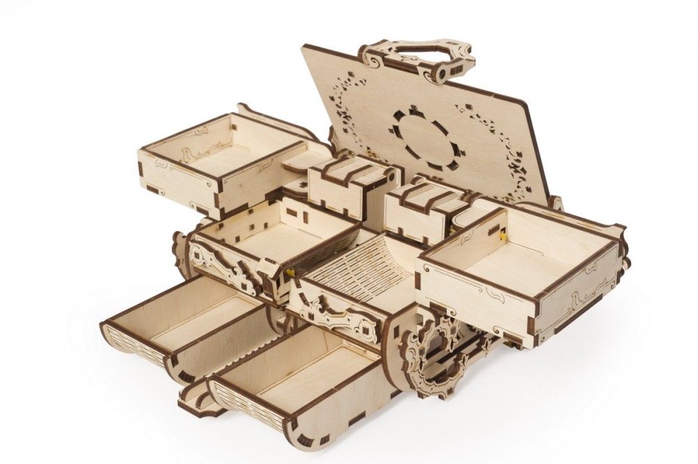 UGears Antique Box - 185 pieces (Medium) - Click Image to Close