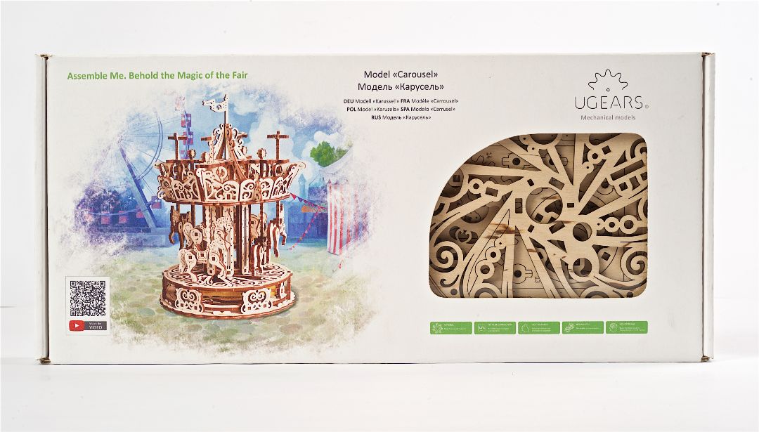 Ugears Carousel - 300 Pieces