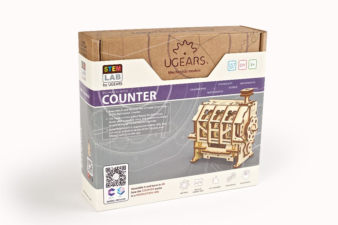 Ugears Сounter STEM LAB - 157 Pieces