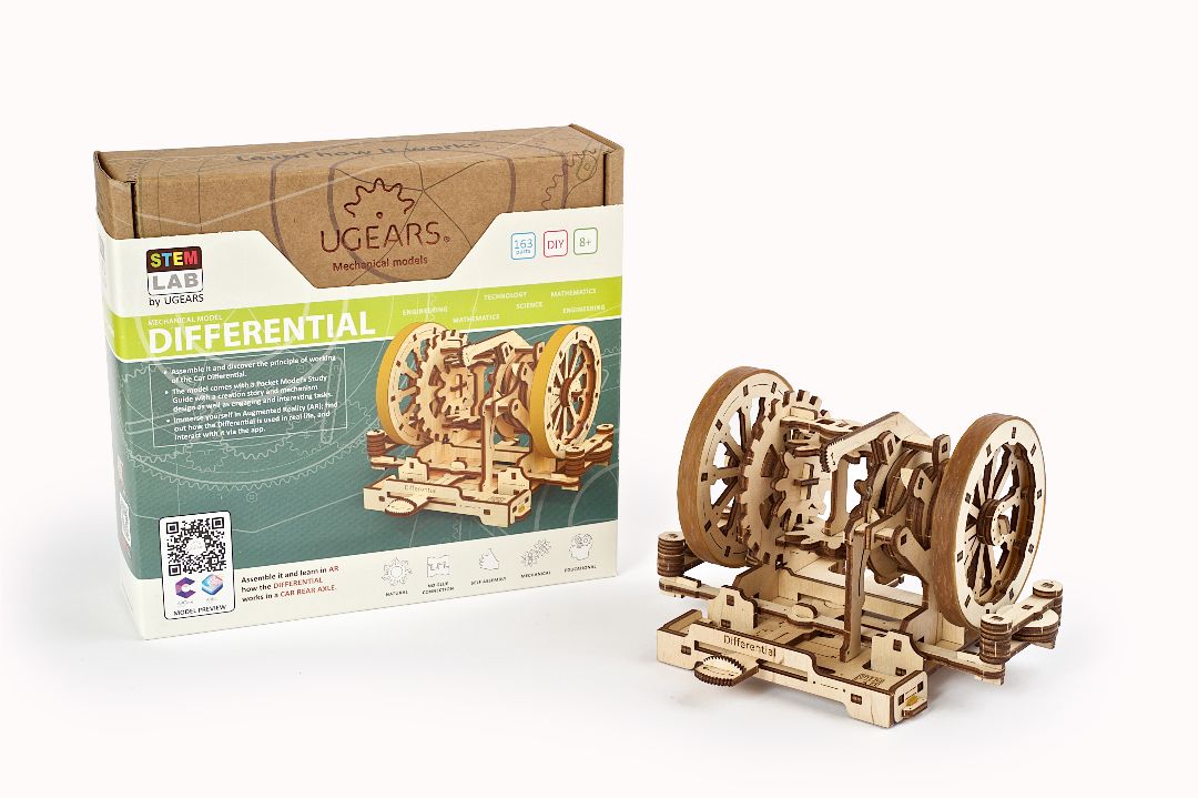 Ugears Differential STEM LAB - 163 Pieces