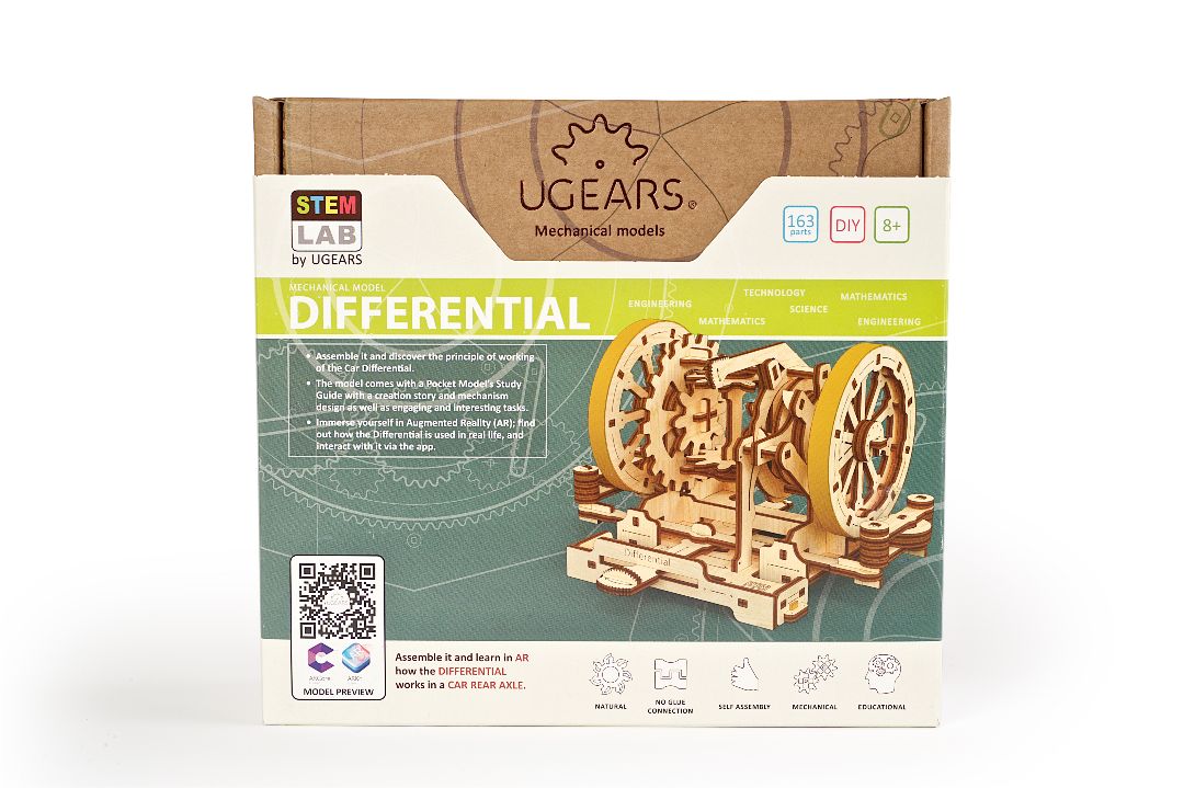 Ugears Differential STEM LAB - 163 Pieces