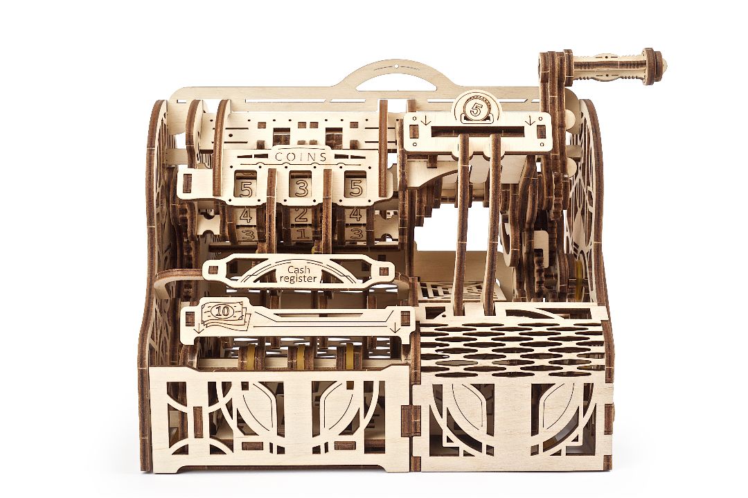 UGears Cash Register - 405 pieces - Click Image to Close