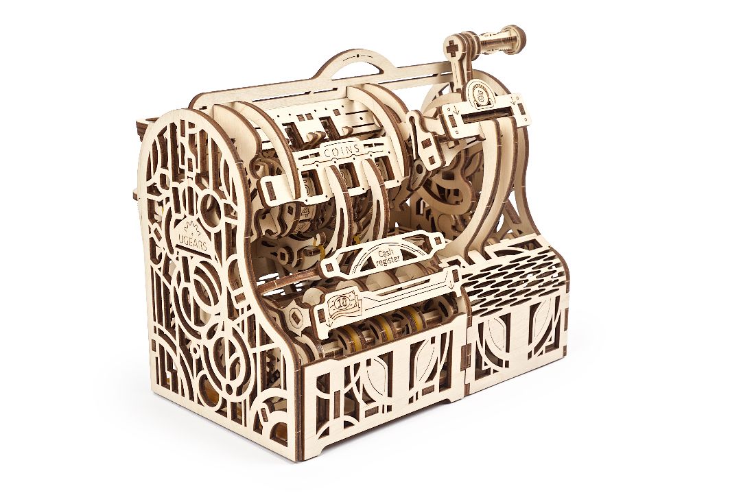 UGears Cash Register - 405 pieces - Click Image to Close