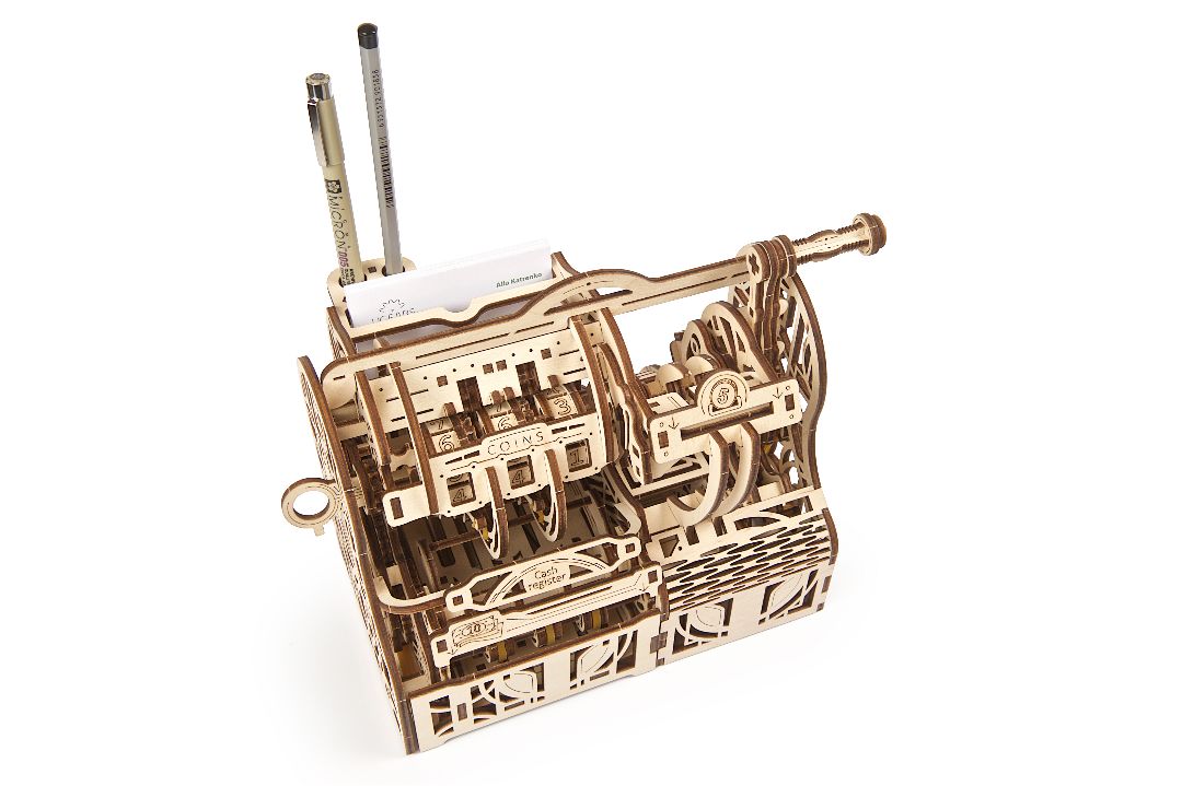 UGears Cash Register - 405 pieces - Click Image to Close