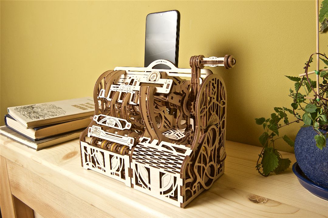 UGears Cash Register - 405 pieces - Click Image to Close