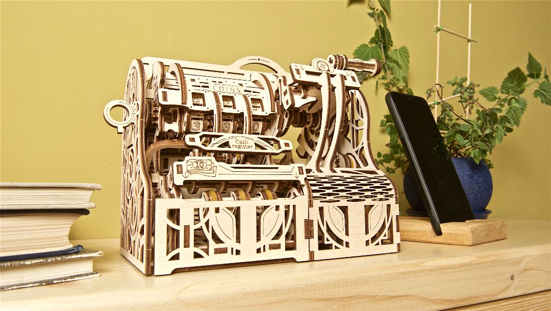 UGears Cash Register - 405 pieces