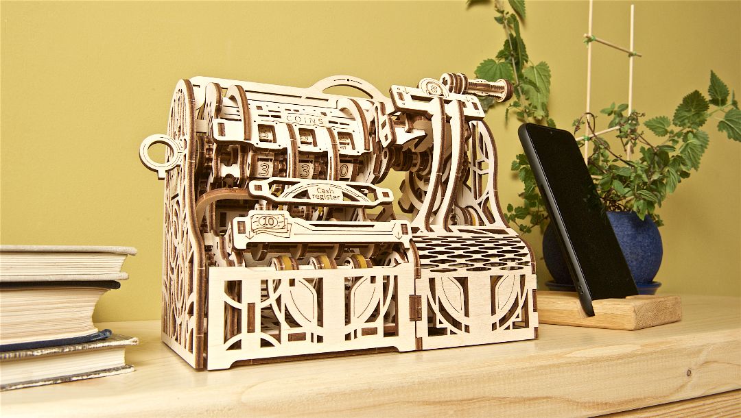 UGears Cash Register - 405 pieces