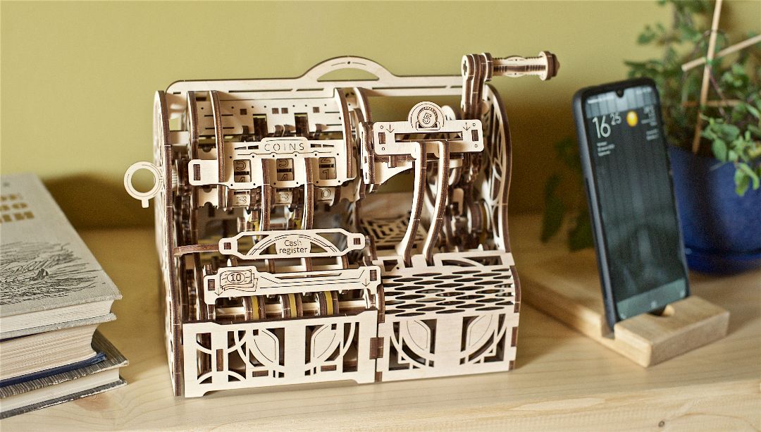 UGears Cash Register - 405 pieces