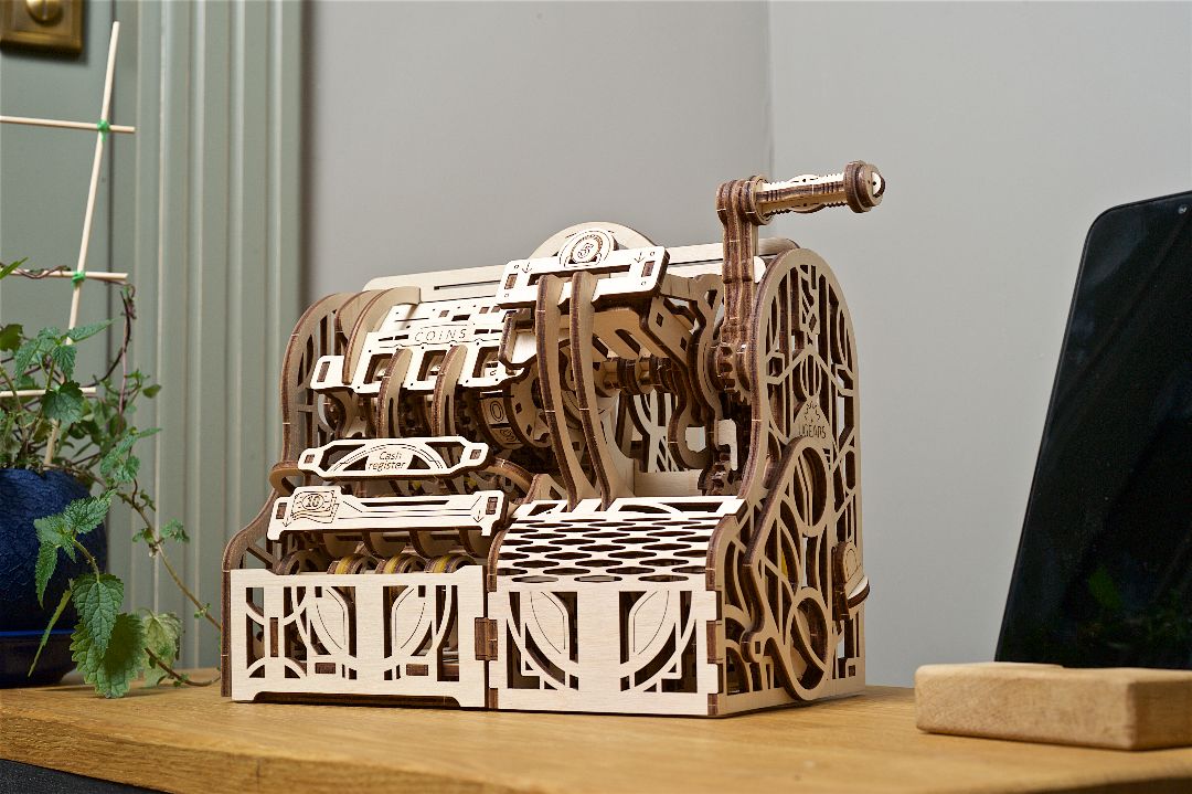 UGears Cash Register - 405 pieces - Click Image to Close