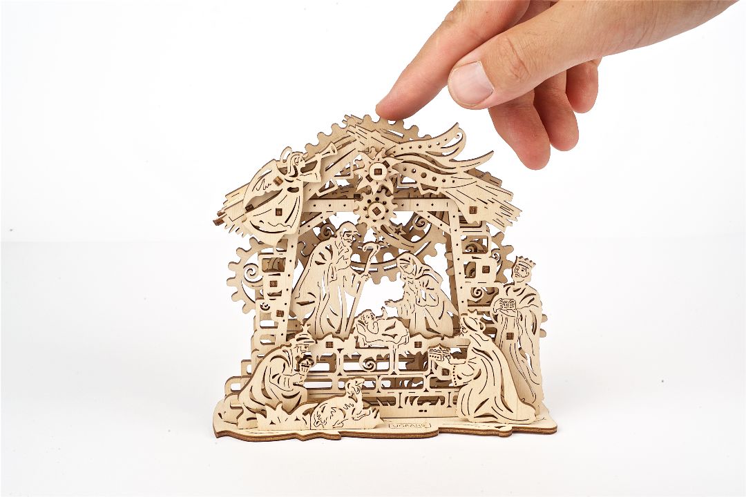 UGears Nativity Scene - 59 pieces - Click Image to Close