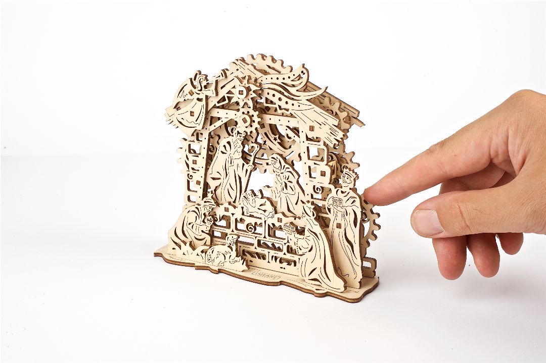 UGears Nativity Scene - 59 pieces - Click Image to Close