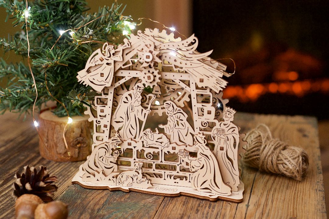 UGears Nativity Scene - 59 pieces - Click Image to Close