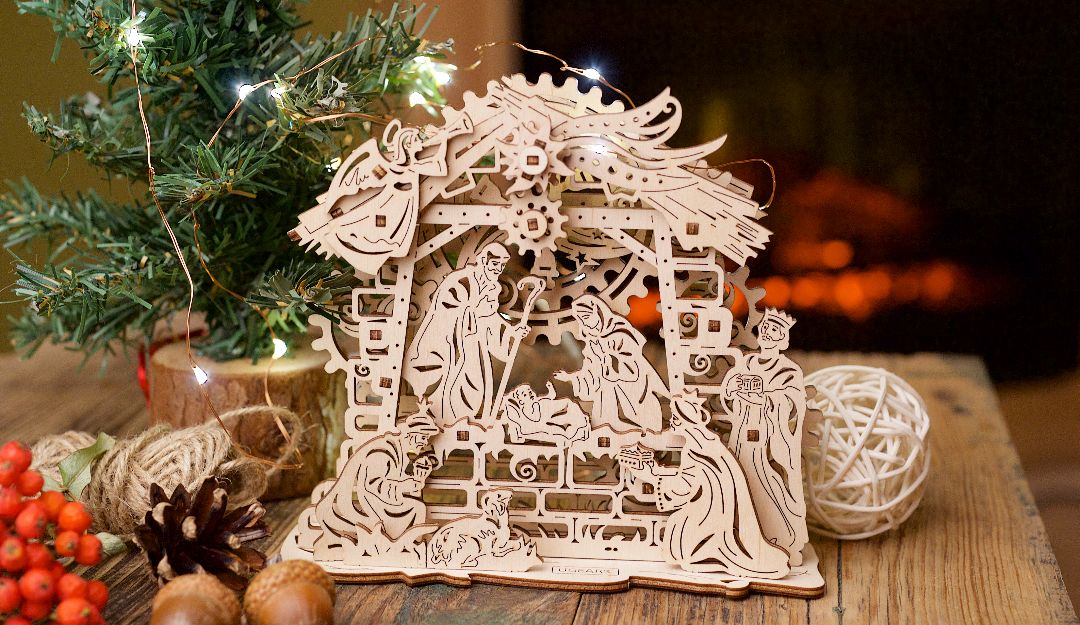 UGears Nativity Scene - 59 pieces