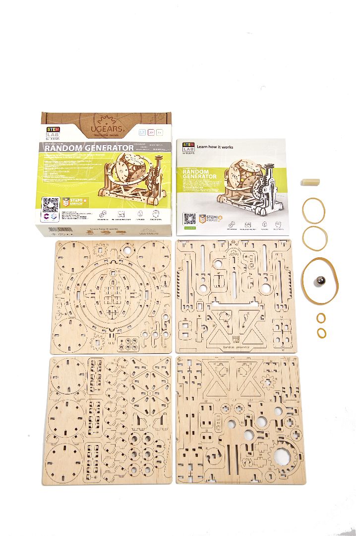 UGears STEM LAB Random Generator - 160 Pieces