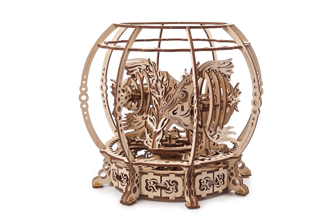 UGears Mechanical Aquarium model kit - 325 Pieces