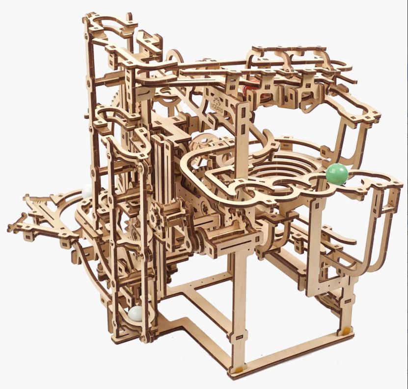 Ugears Marble Run Stepped Hoist (Marble - 2) - Click Image to Close