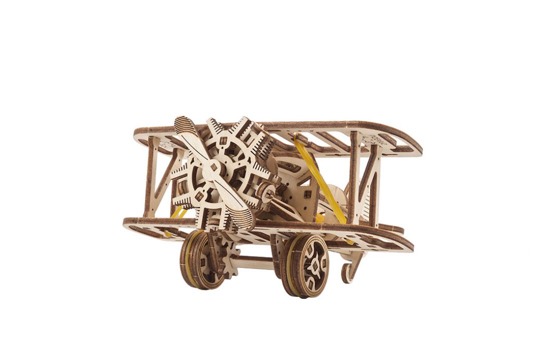 UGears Mini-Biplane - Click Image to Close