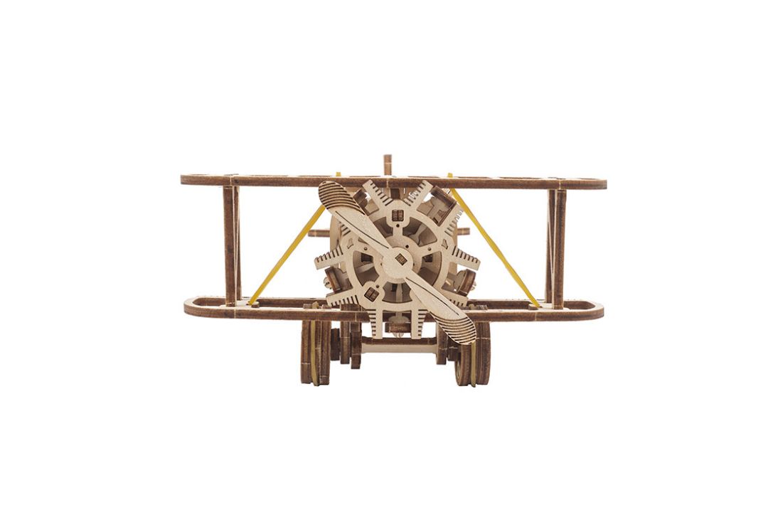 Ugears Mini-biplane (New Packaging design) - 84 Pieces