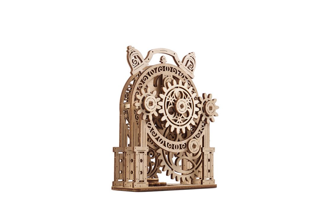 Ugears Vintage Alarm Clock (New Packaging design) - 43 Pieces