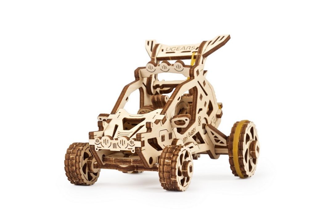 UGears Desert Buggy (Updated Mini Buggy) - 80 Pieces - Click Image to Close