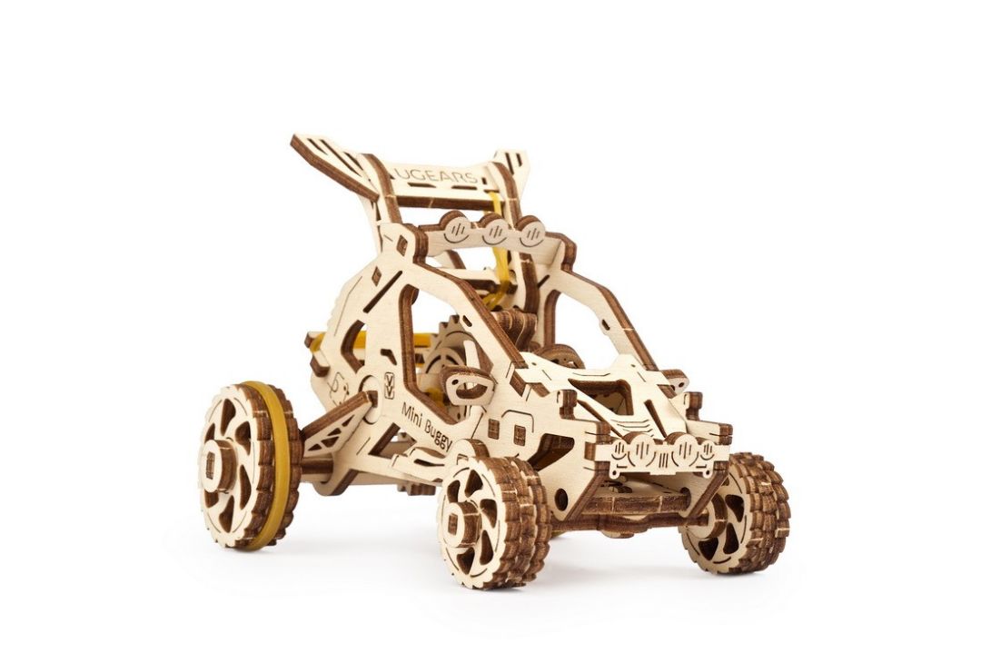 UGears Desert Buggy (Updated Mini Buggy) - 80 Pieces - Click Image to Close