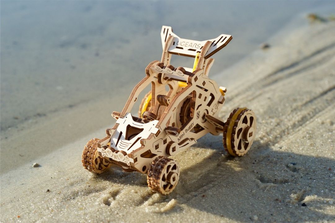 UGears Desert Buggy (Updated Mini Buggy) - 80 Pieces - Click Image to Close