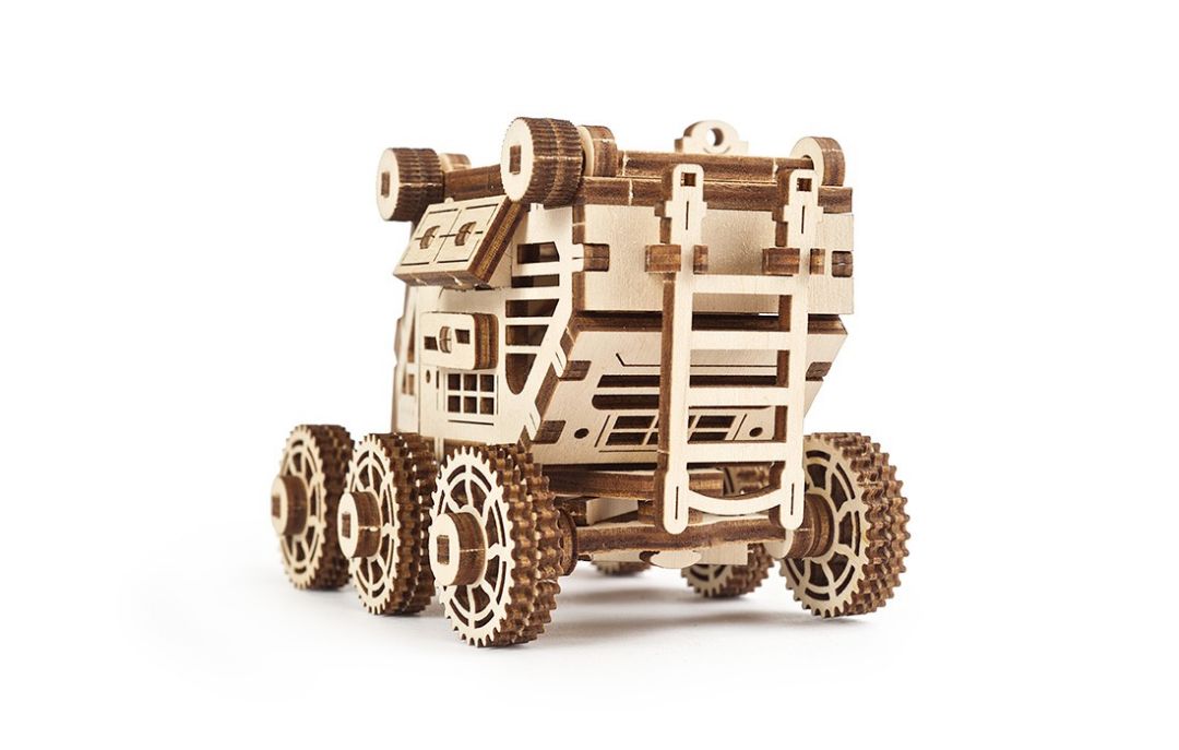 UGears Mars Rover (Updated Mars Buggy) - 95 Pieces - Click Image to Close