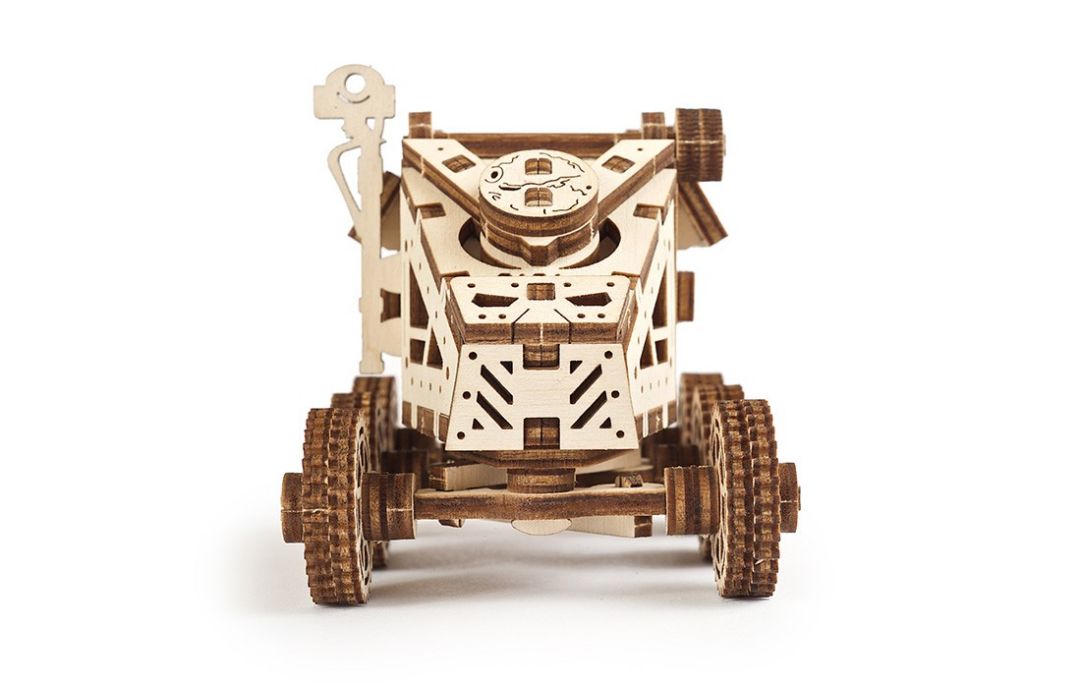 UGears Mars Rover (Updated Mars Buggy) - 95 Pieces - Click Image to Close