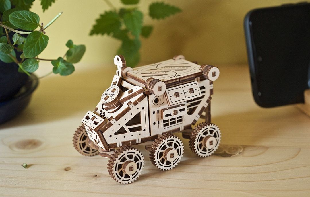 UGears Mars Rover (Updated Mars Buggy) - 95 Pieces