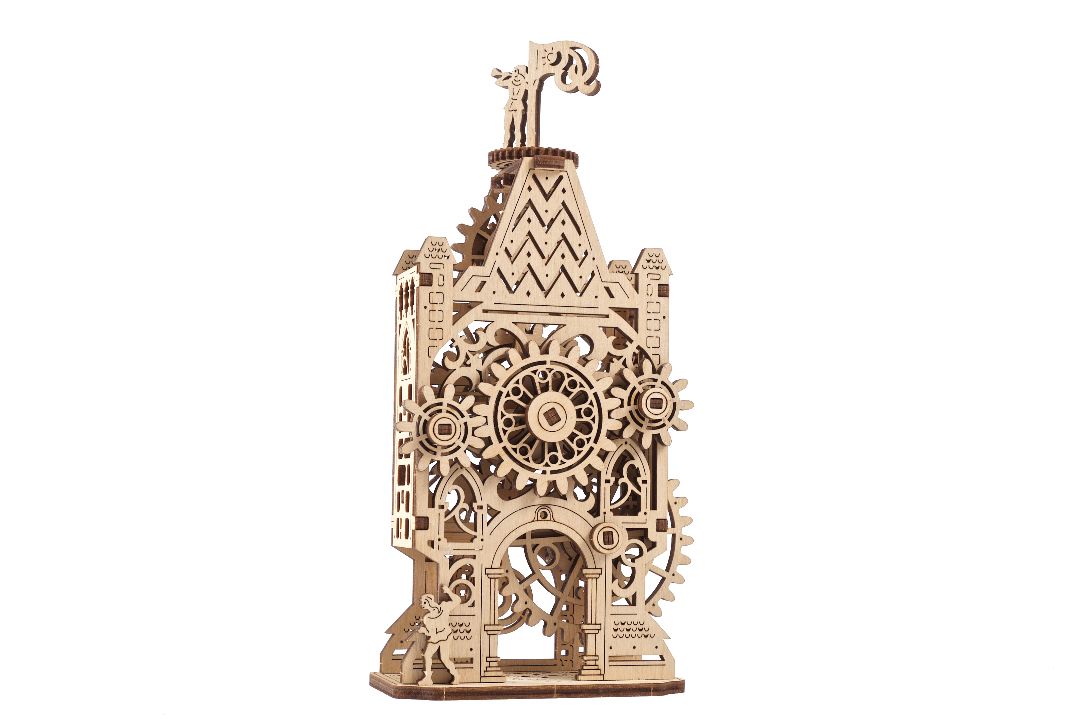 UGEARS Old Clock Tower - Click Image to Close
