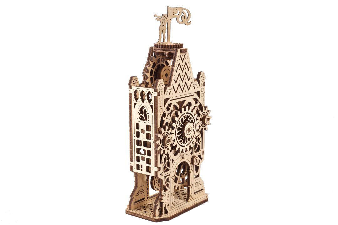 Ugears Old Clock Tower (New Packaging design) - 44 Pieces