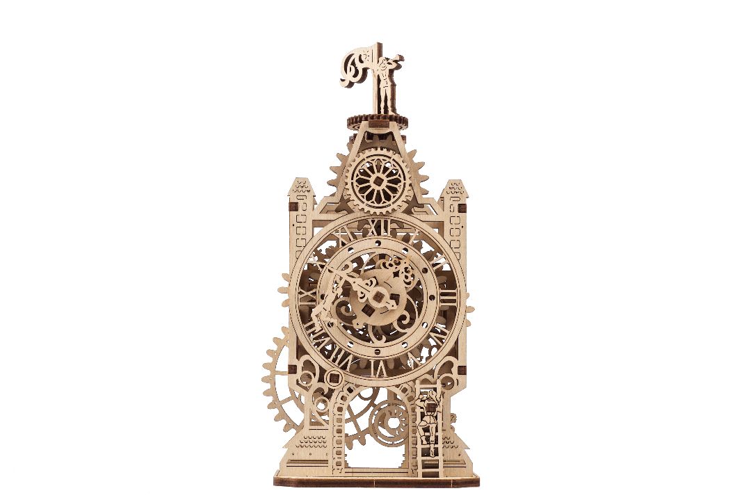 Ugears Old Clock Tower (New Packaging design) - 44 Pieces