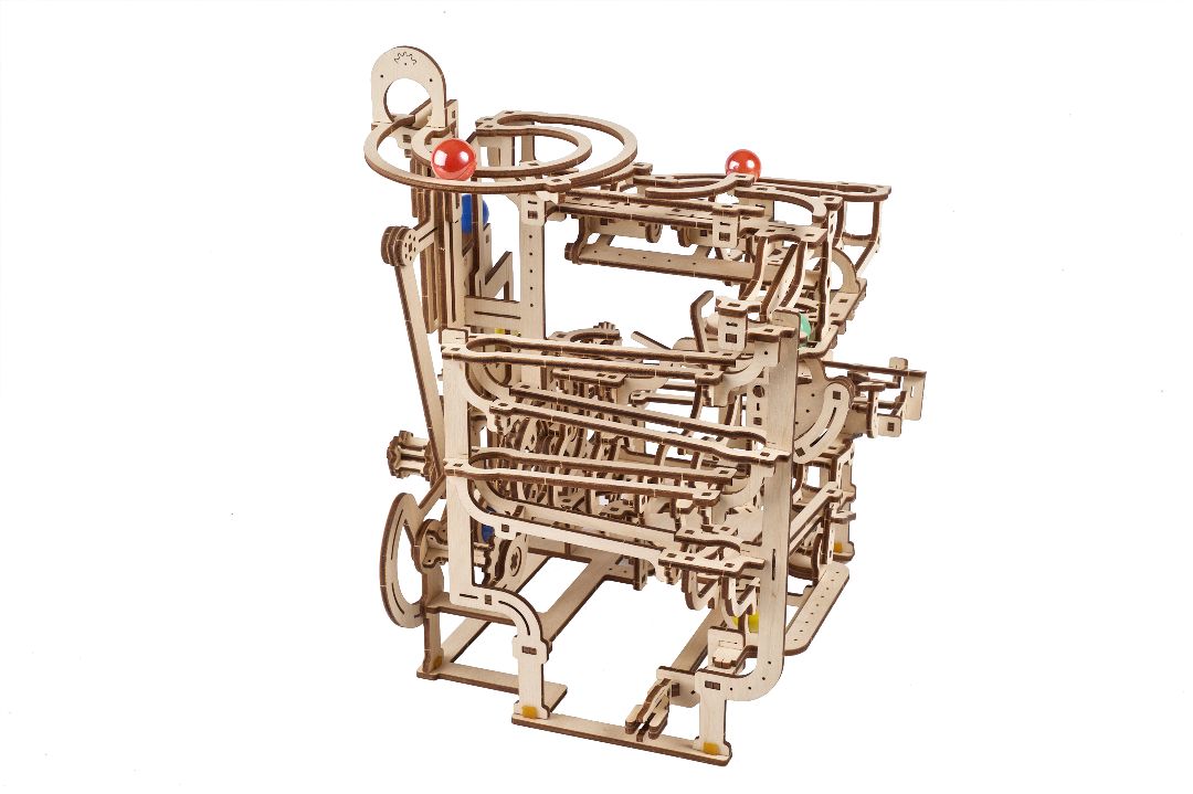 UGEARS Marble Run Tiered Hoist - Click Image to Close