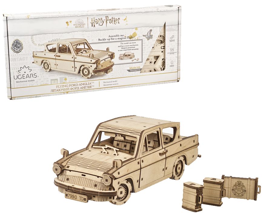 Ugears FLYING FORD ANGLIA - 246 Pieces