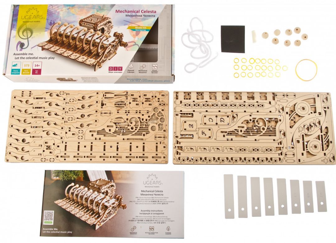 UGears Mechanical Celesta - 573 Pieces