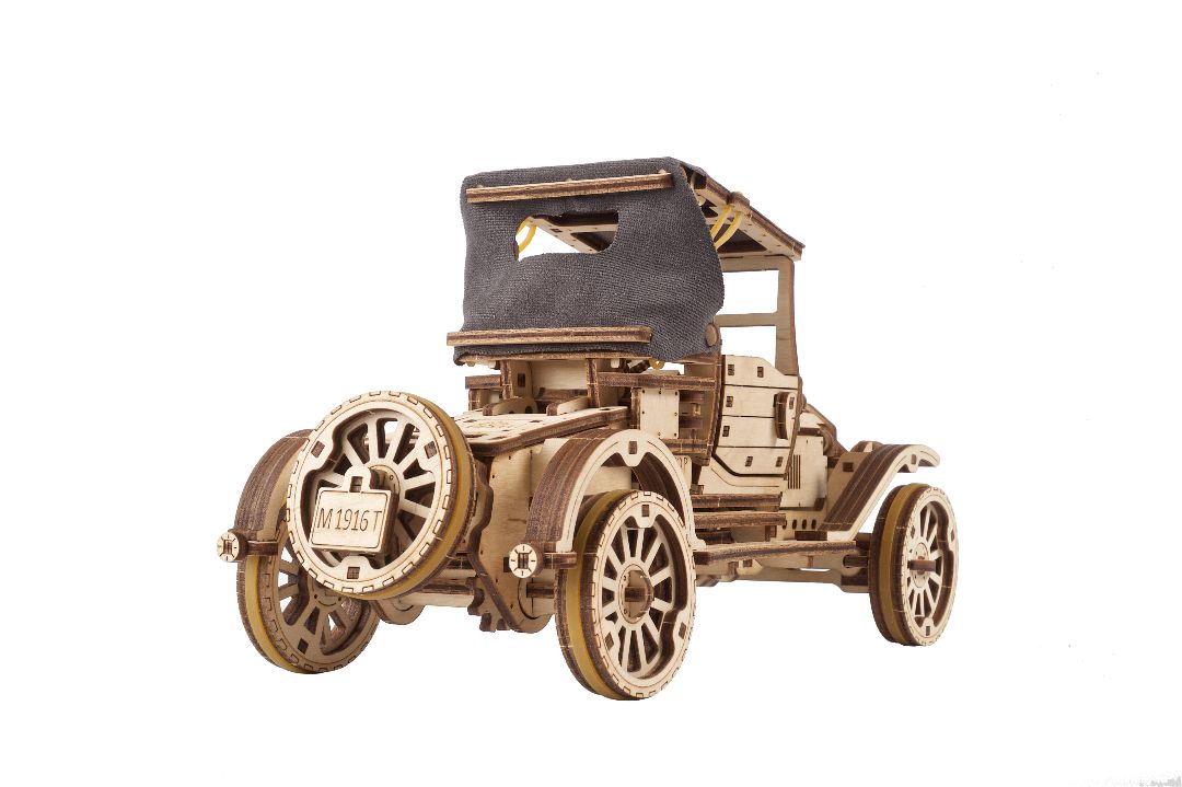 UGears Retrocar UGR-T (Old Model T) - 337 Pieces - Click Image to Close