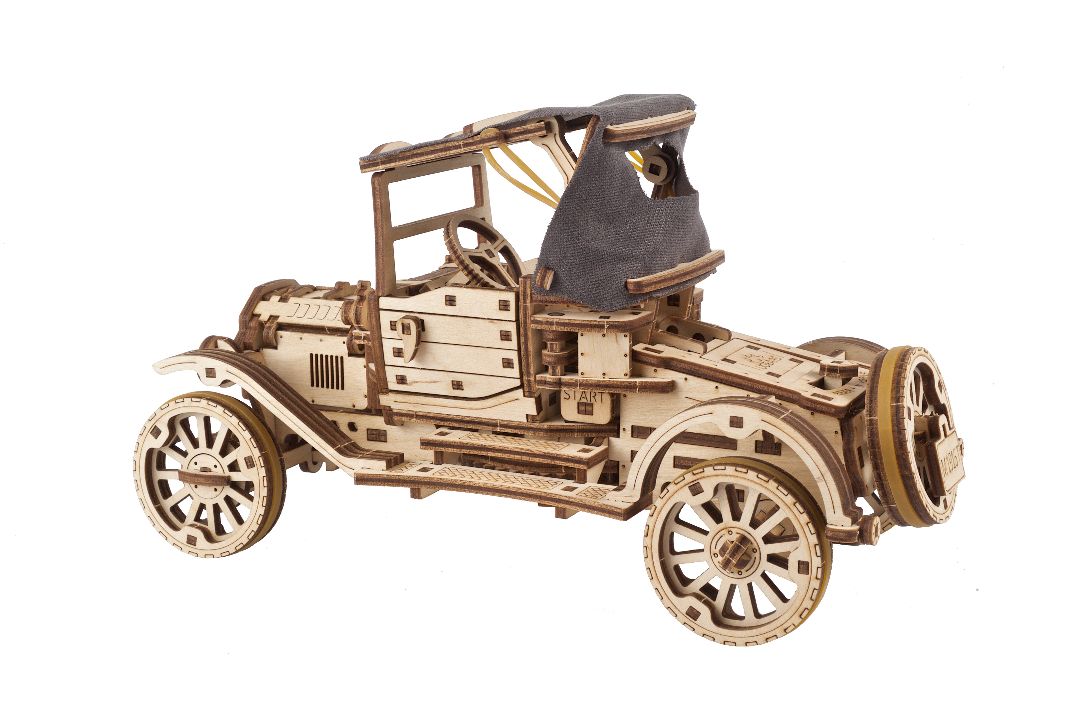 UGears Retrocar UGR-T (Old Model T) - 337 Pieces