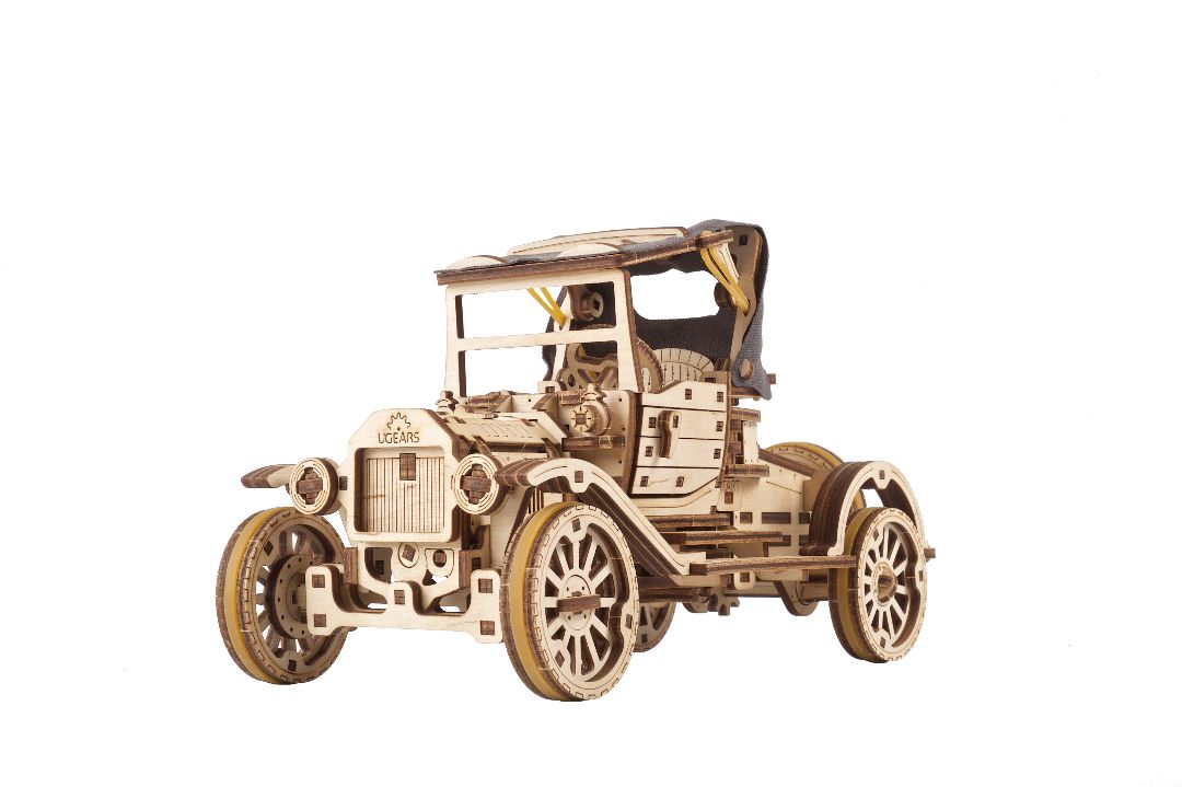 UGears Retrocar UGR-T (Old Model T) - 337 Pieces